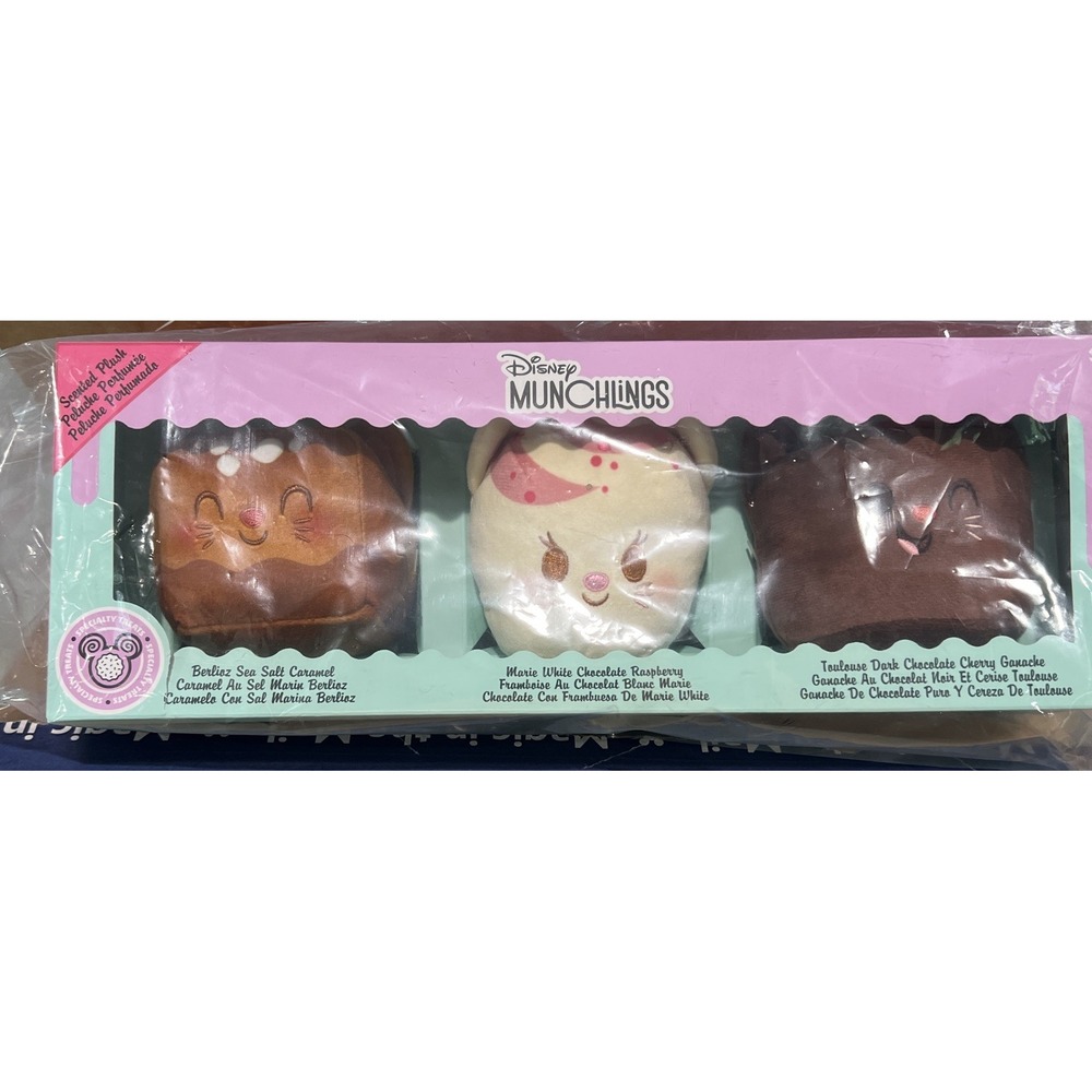 Disney The Aristocats Disney Munchlings Scented Plush Set‎ – Specialty Treats